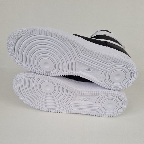 Nike Air Force 1 High '07 Shoes Black White Men's New - Picture 10 of 13